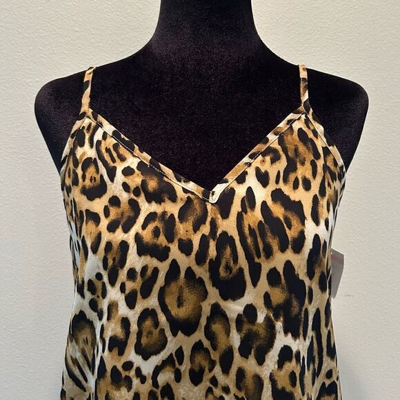 NWT XS  Women's Abound Top Leopard - Picture 2 of 7